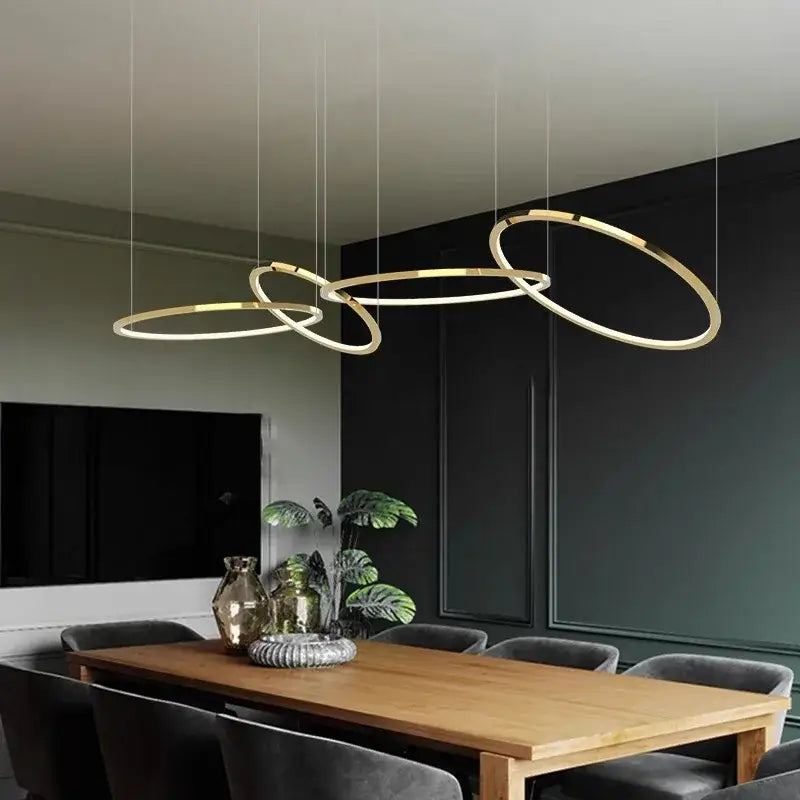 Gold Stainless Pendant Light