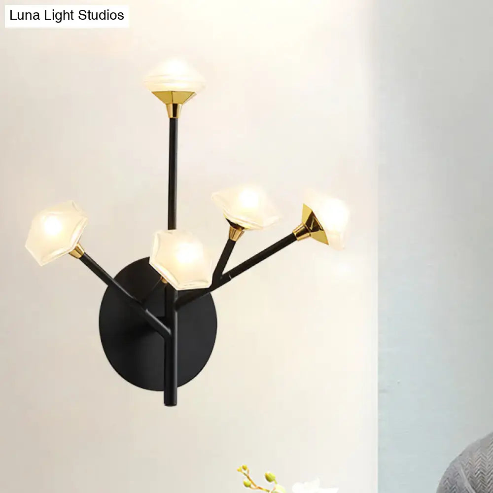 Gold Branching Wall Sconce