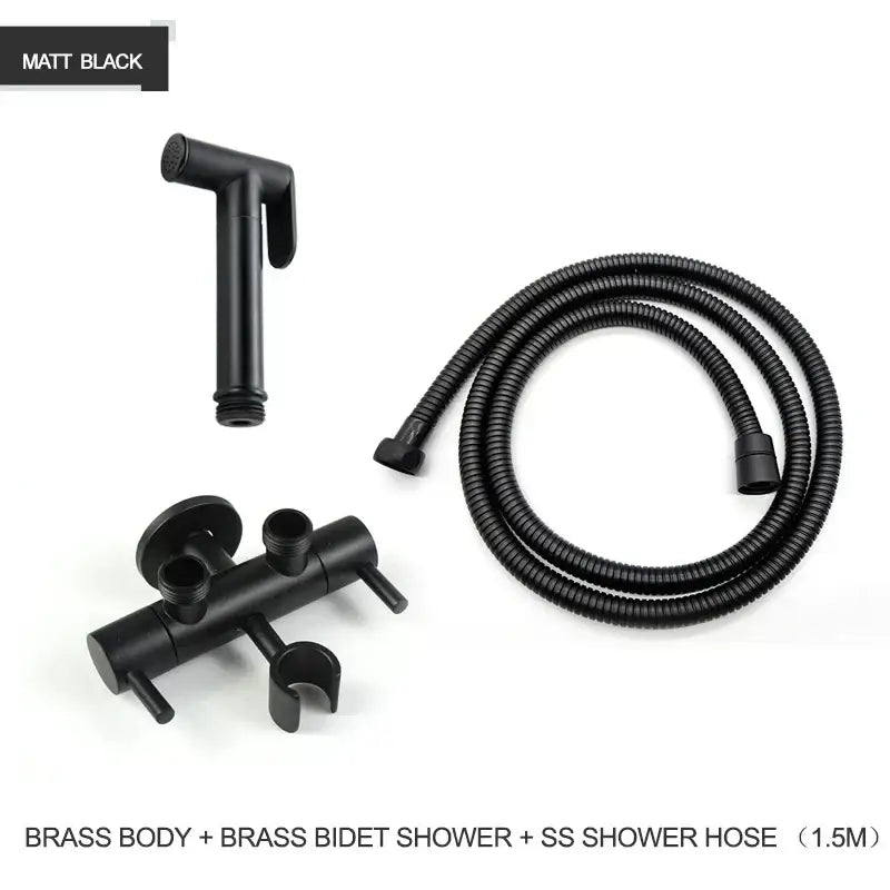 Gold Brass Bidet Shower