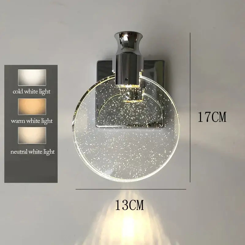Gold Crystal Living Pendant