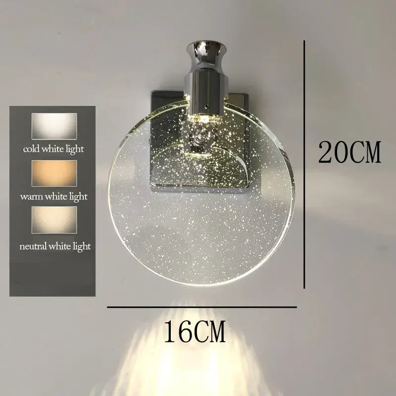 Gold Crystal Living Pendant