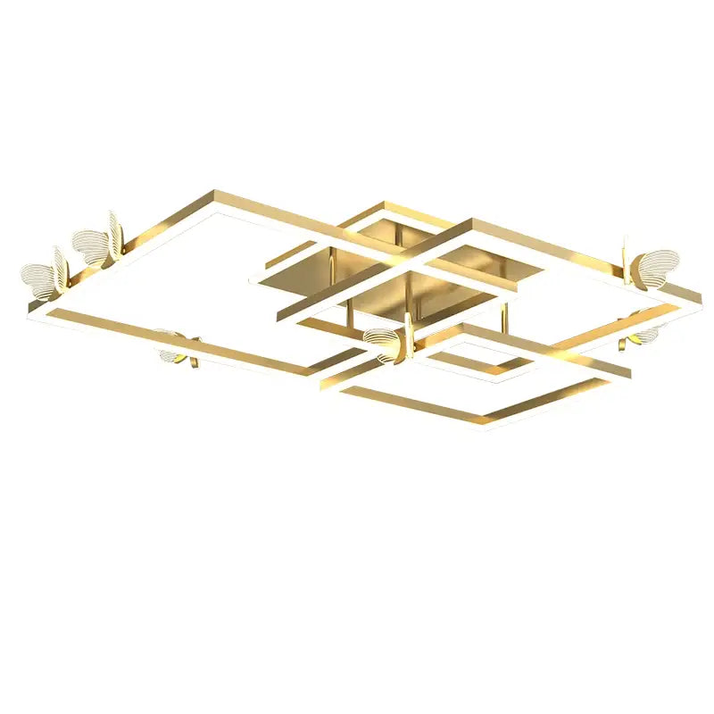 Gold Butterfly Ceiling Light