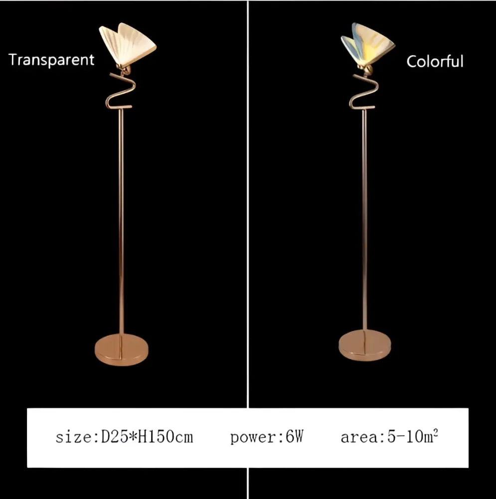 Gold Butterfly Pendant Lamp for Bedroom Ambiance