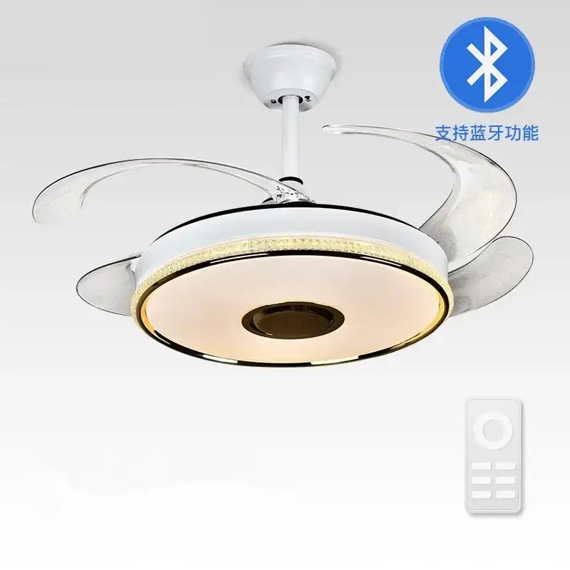 Gold Bluetooth Speaker Ceiling Fan
