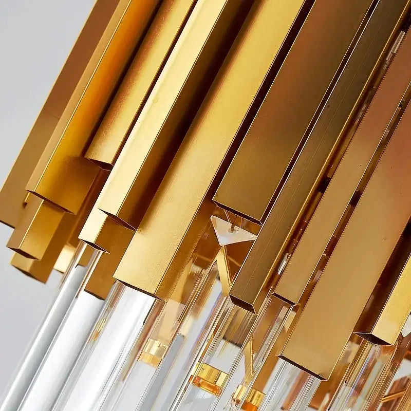Gold Crystal 40cm Pendant Chandelier