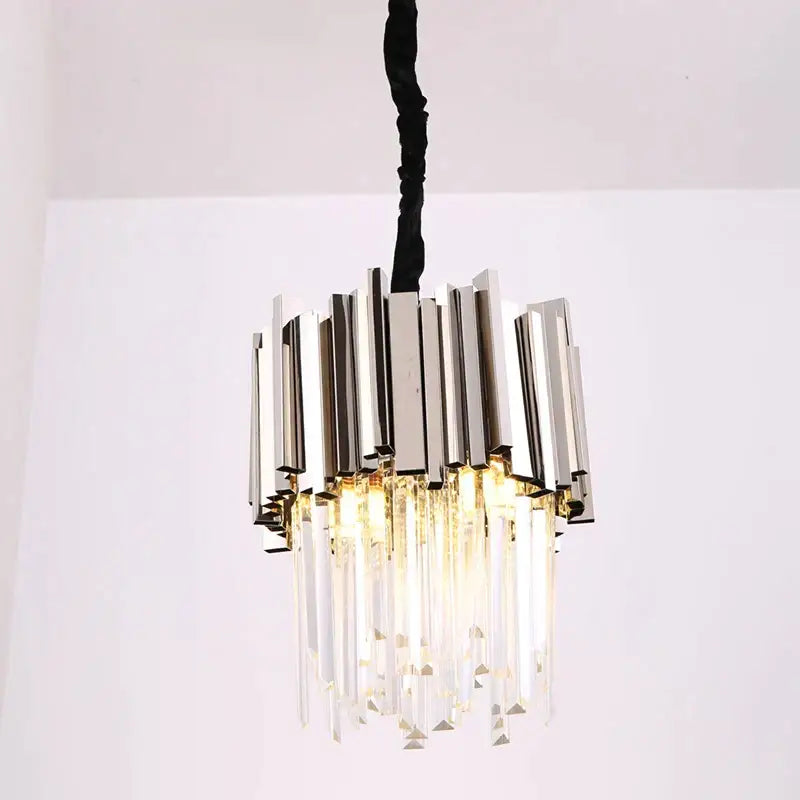 Gold Crystal 40cm Pendant Chandelier