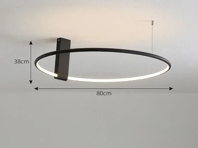 Gold 360° Rotating Ceiling Light