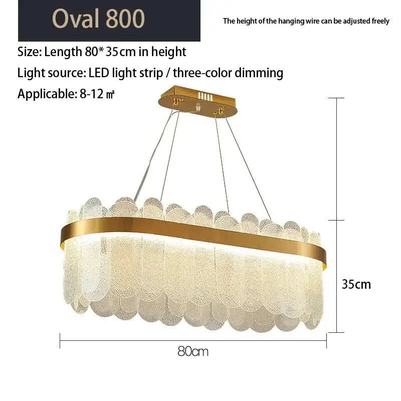 Gold Crystal LED Chandelier For Hotel Suites