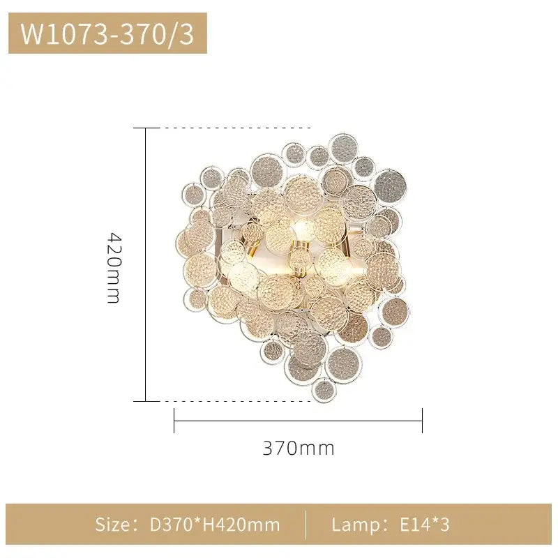 Gold LED Adjustable Ceiling Chandelier