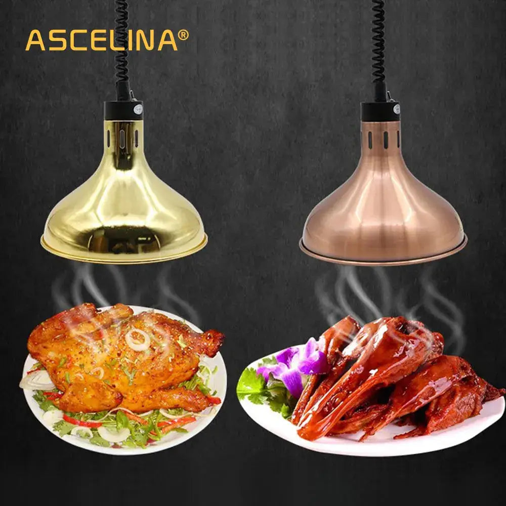 Gold Copper Heat Pendant Light