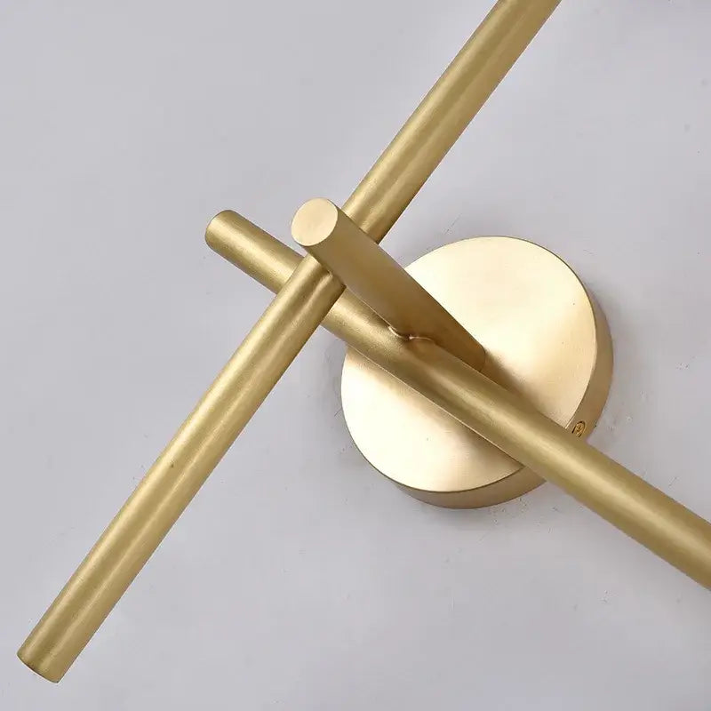 Gold Cross Wall Sconce
