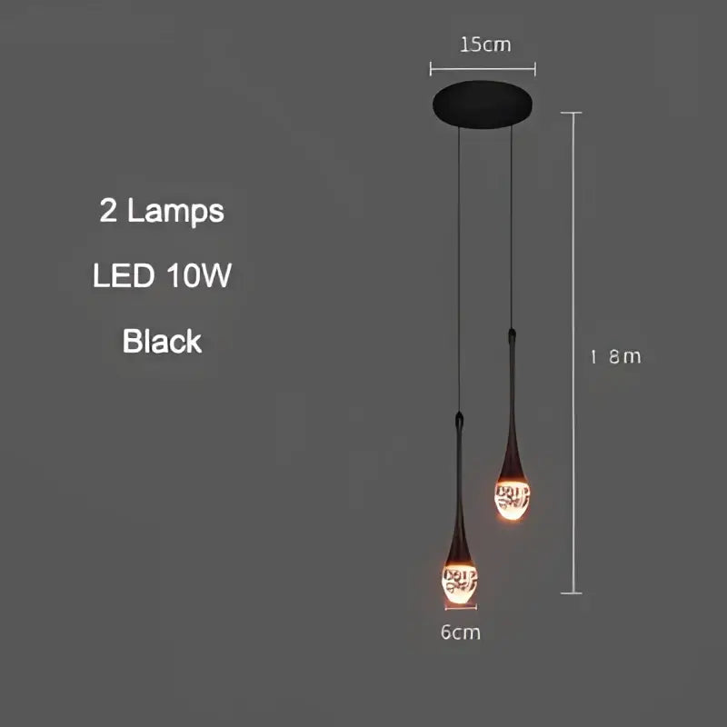 Gold Bubble Pendant Chandelier