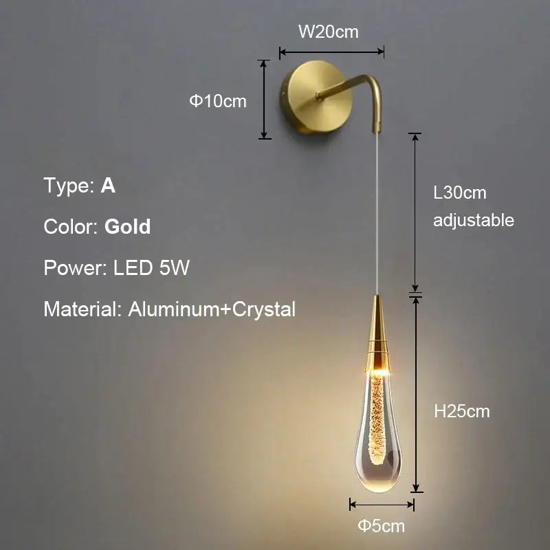 Gold Bubble Pendant Chandelier
