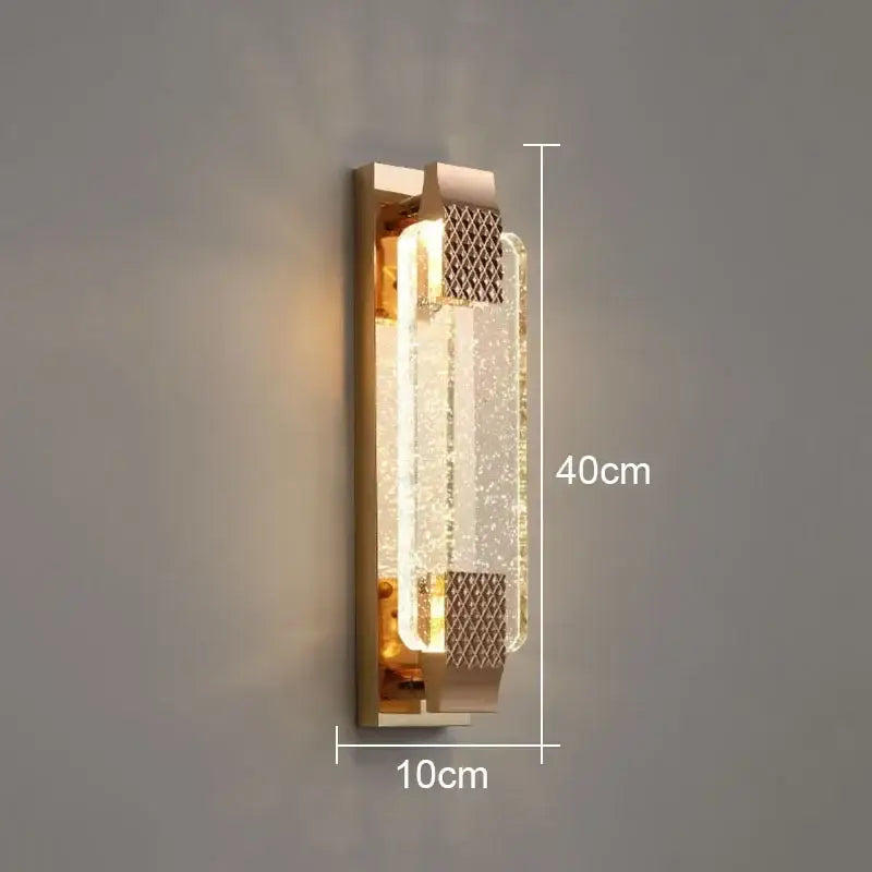Gold Bubble Wall Sconce