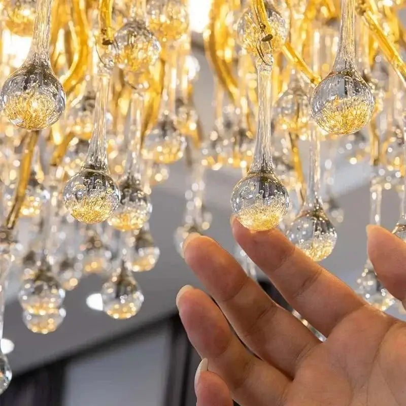 Gold Branch Ceiling Chandelier
