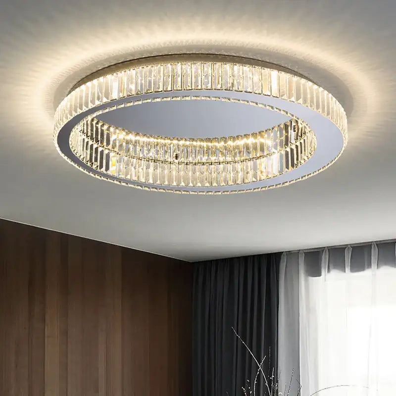 Gold Crystal Lighting Chandelier