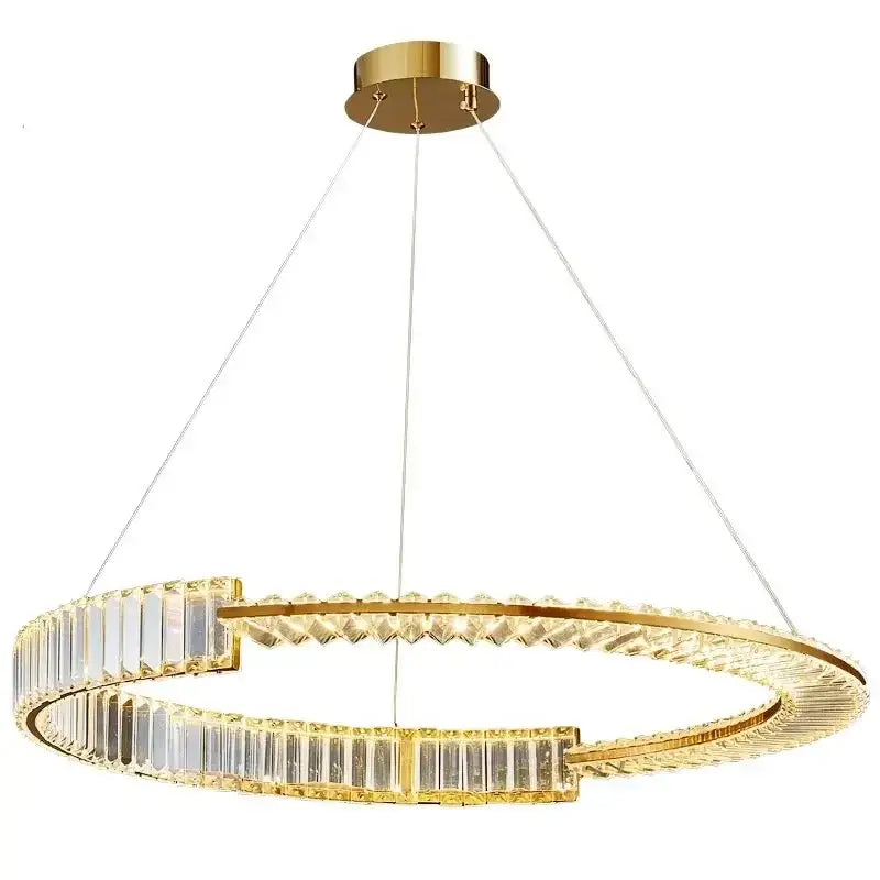 Gold Crystal 100cm Dining Chandelier