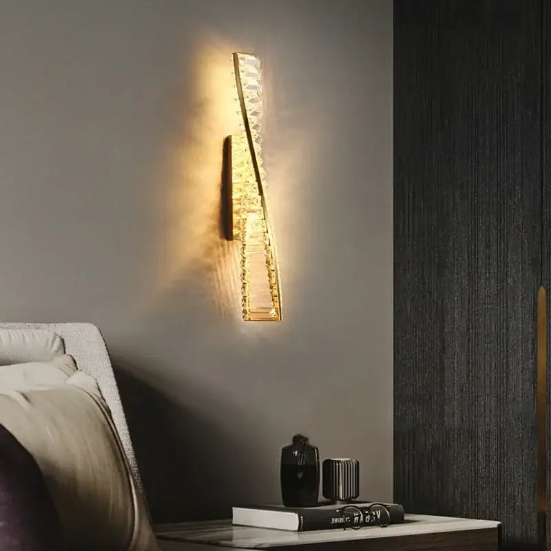 Gold Crystal Luxury Lamp