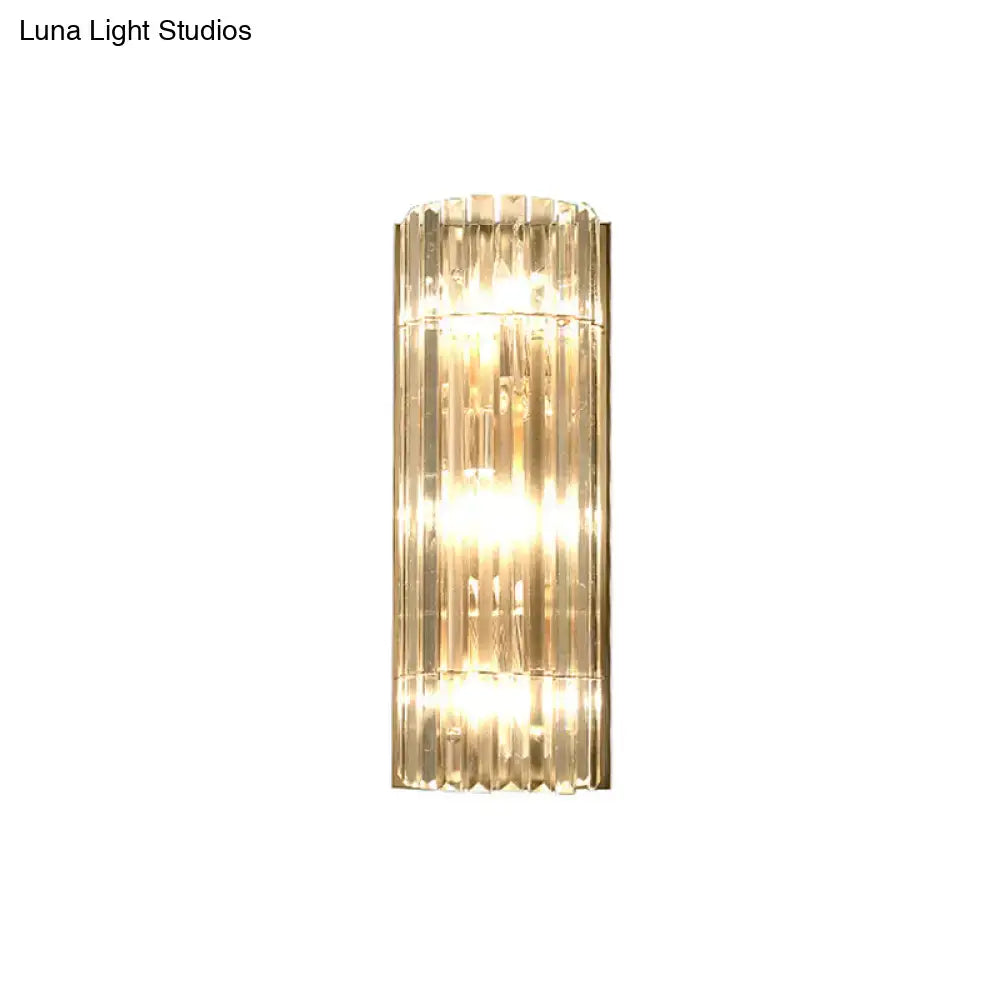 Gold Crystal Dining Area Wall Sconce