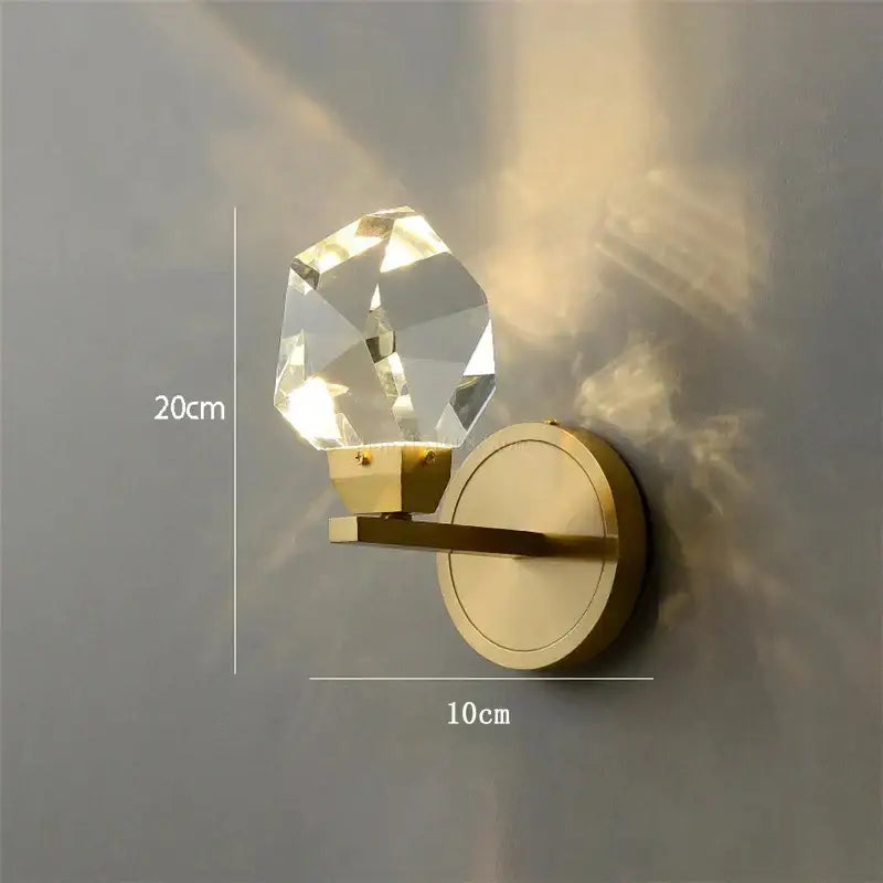 Gold Slender LED Sconce