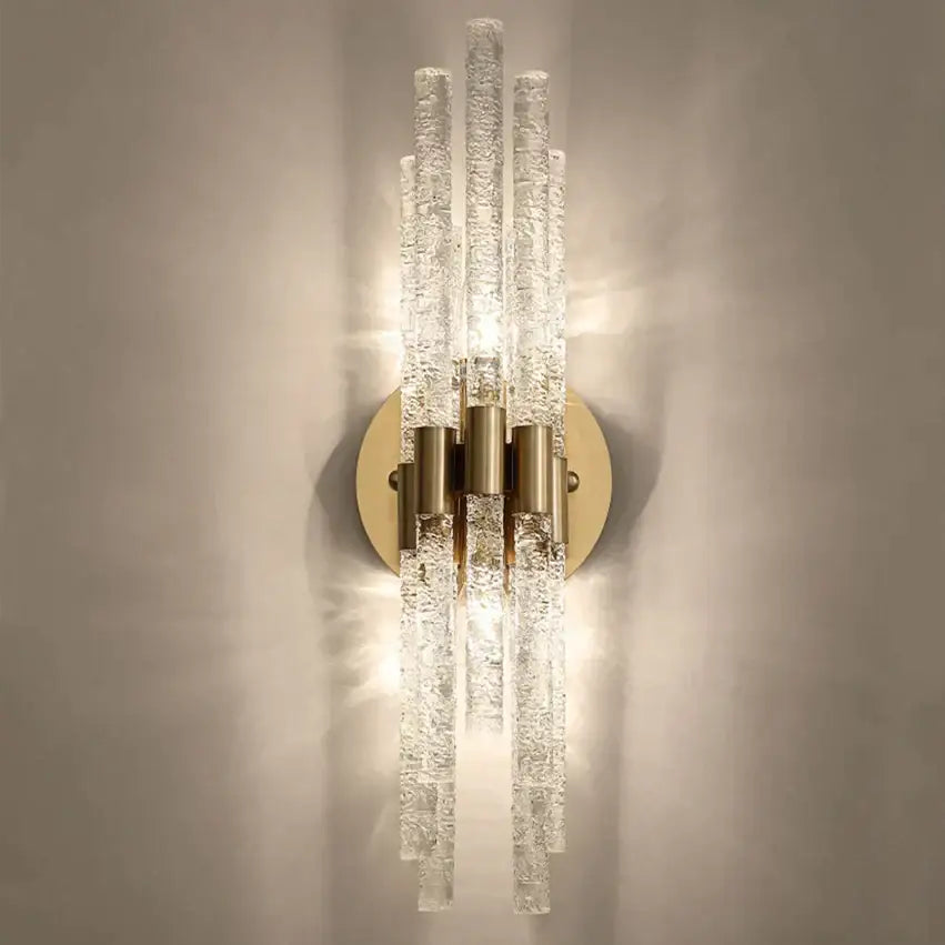 Gold Vertical Rods Sconce