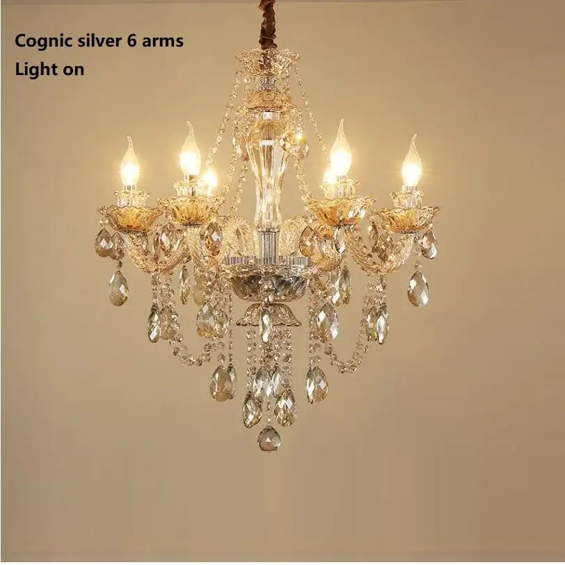 Gold Crystal Light Sconce