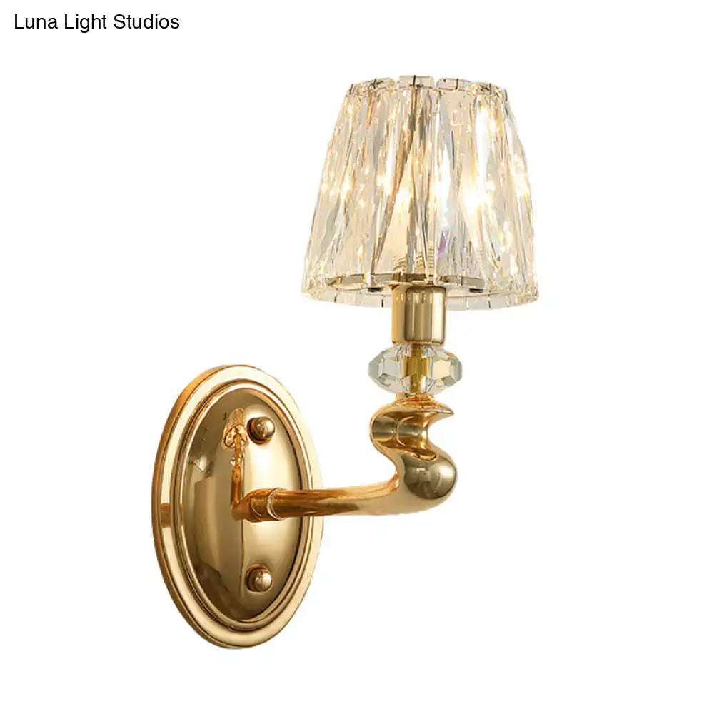 Gold Conical Wall Sconce