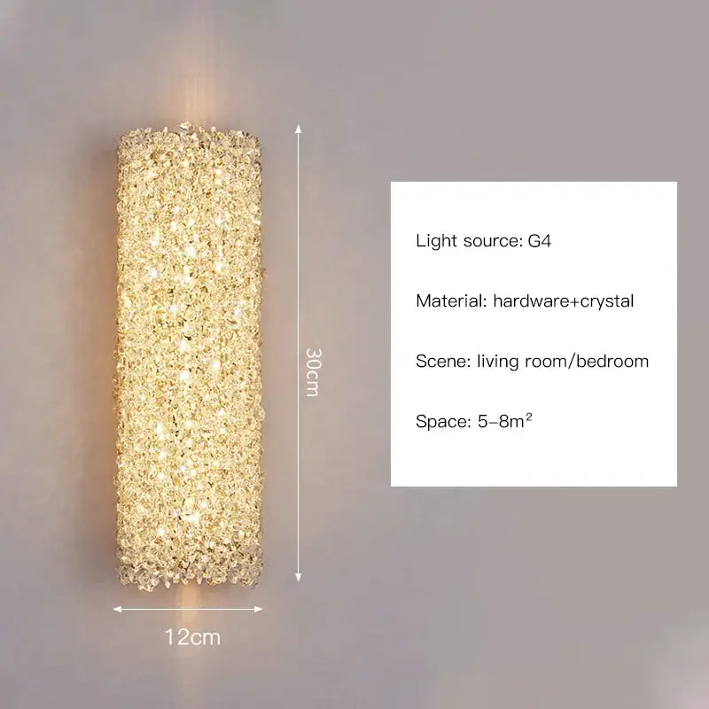 Gold Night Wall Sconce