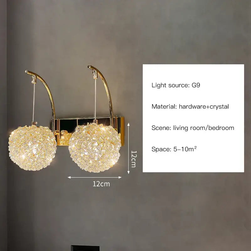 Gold Night Wall Sconce