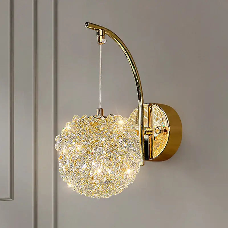 Gold Night Wall Sconce