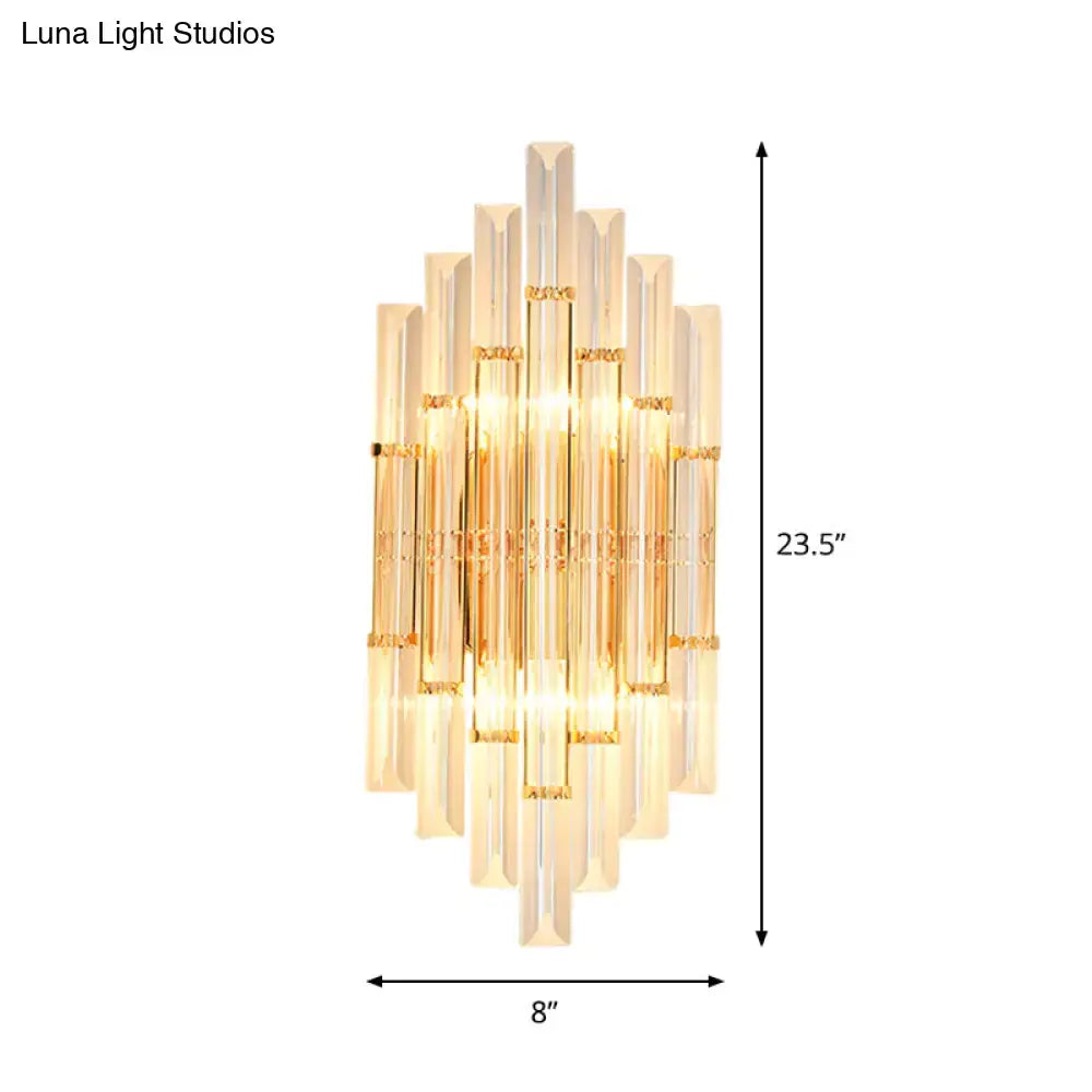 Gold Metal Wall Sconce