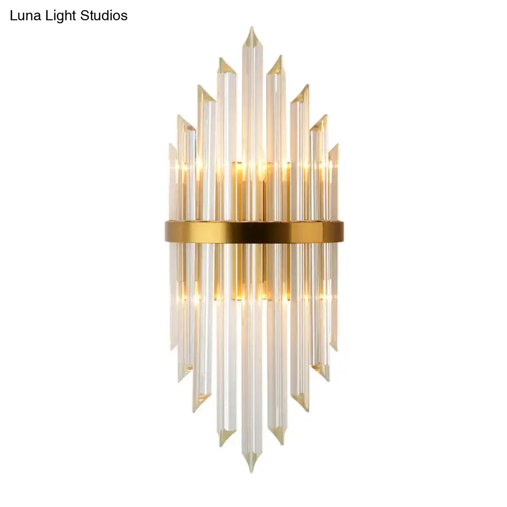 Gold Metal Wall Sconce