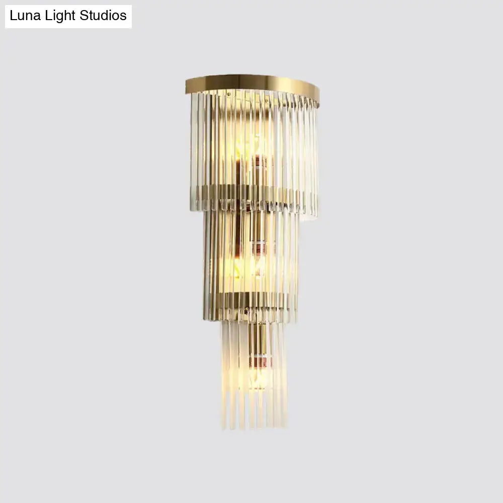 Gold Metal Wall Sconce