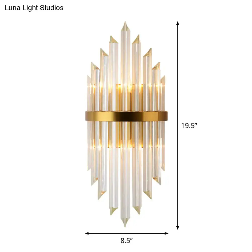 Gold Metal Wall Sconce