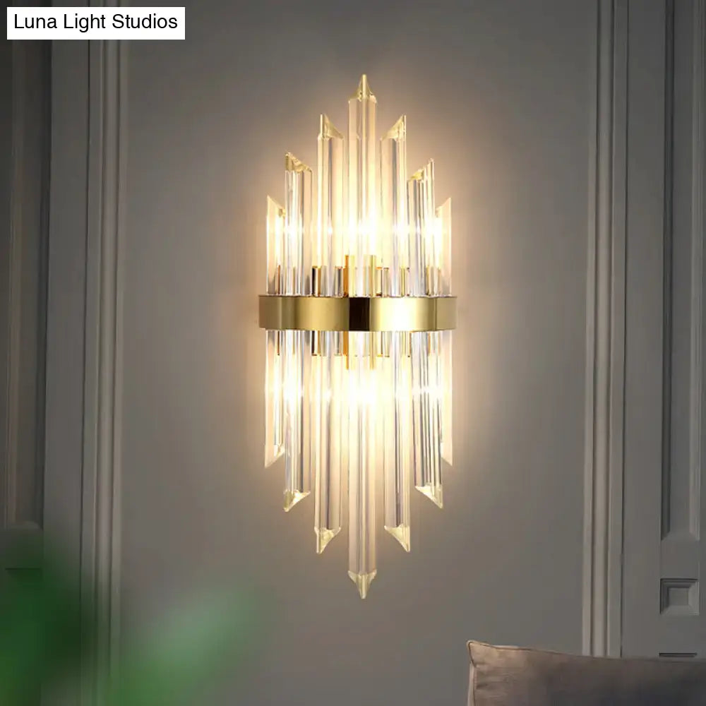 Gold Metal Wall Sconce