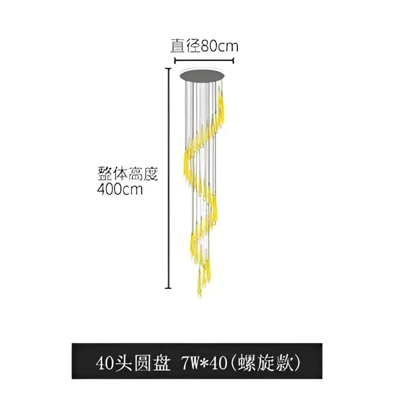 Gold Ring Pendant Light Up To 40 Rings