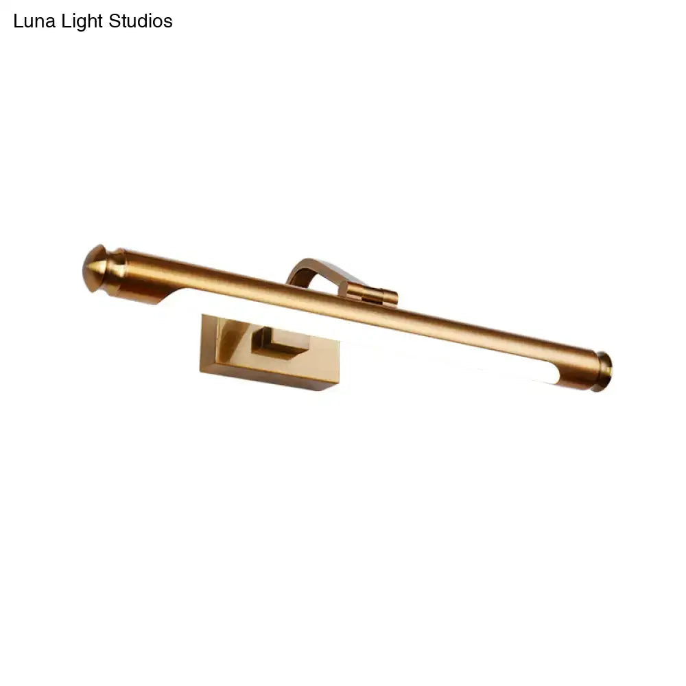 Gold Tubed Vanity Light