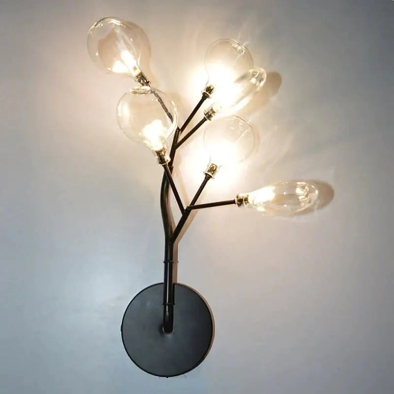Gold Firefly Branch Wall Light