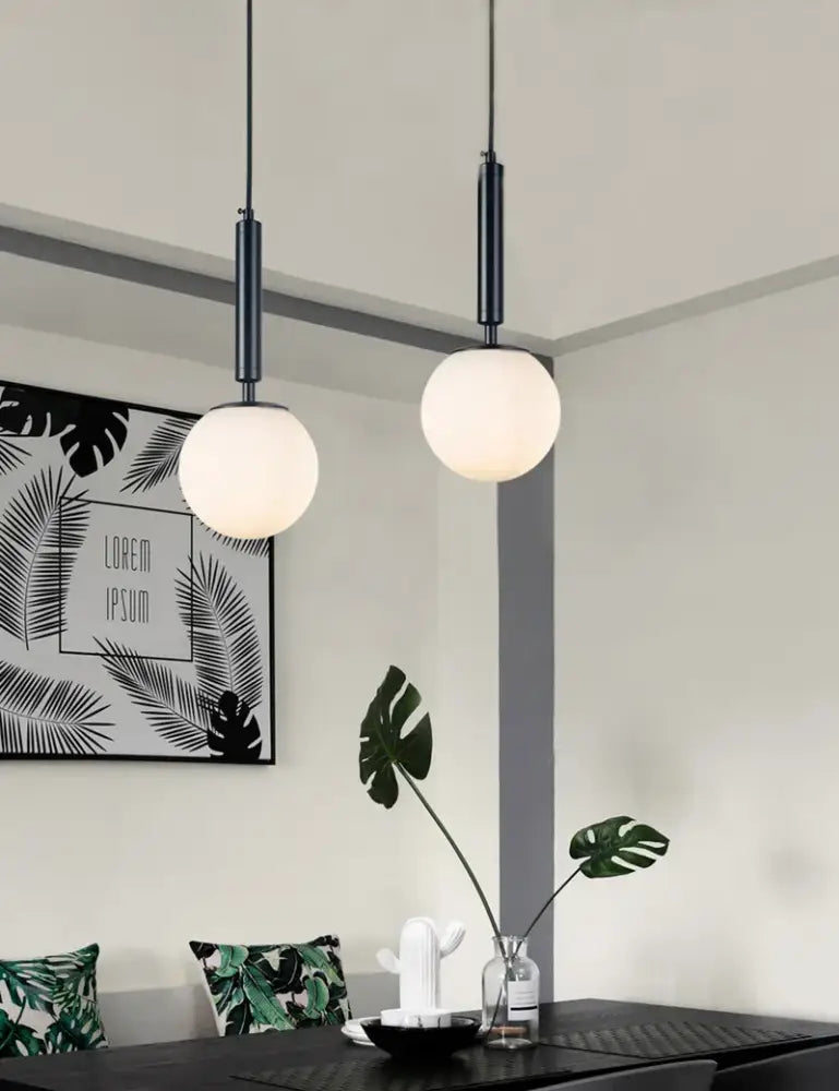 Gold Globe Pendant Lamp