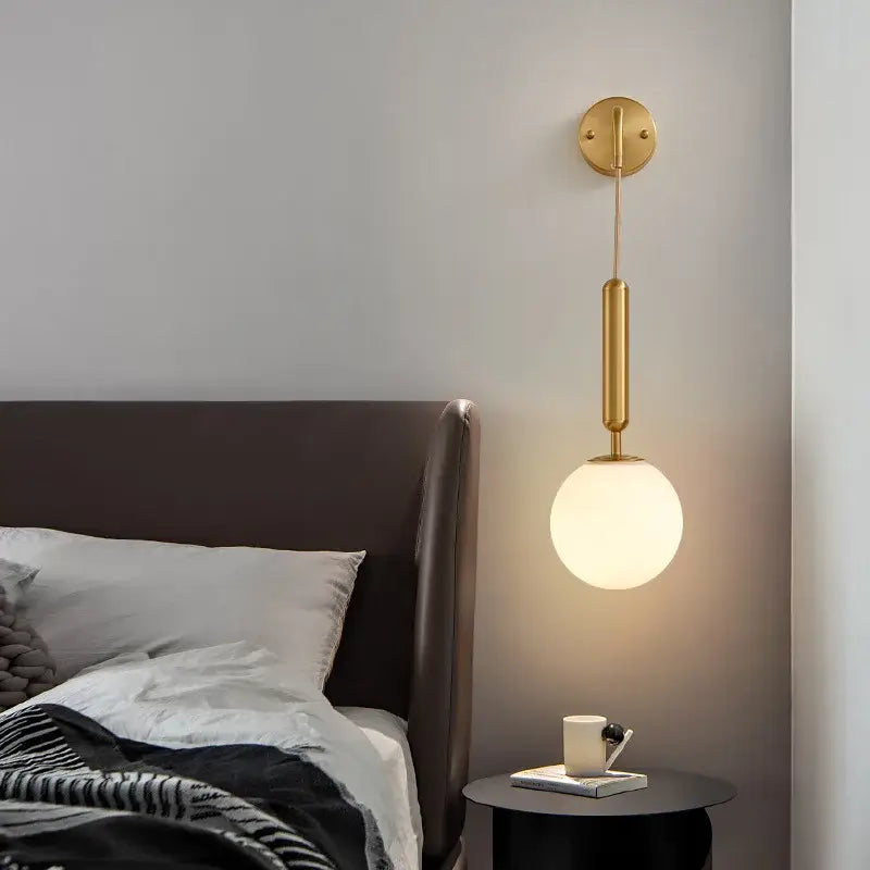 Gold Nordic 20cm Wall Sconce