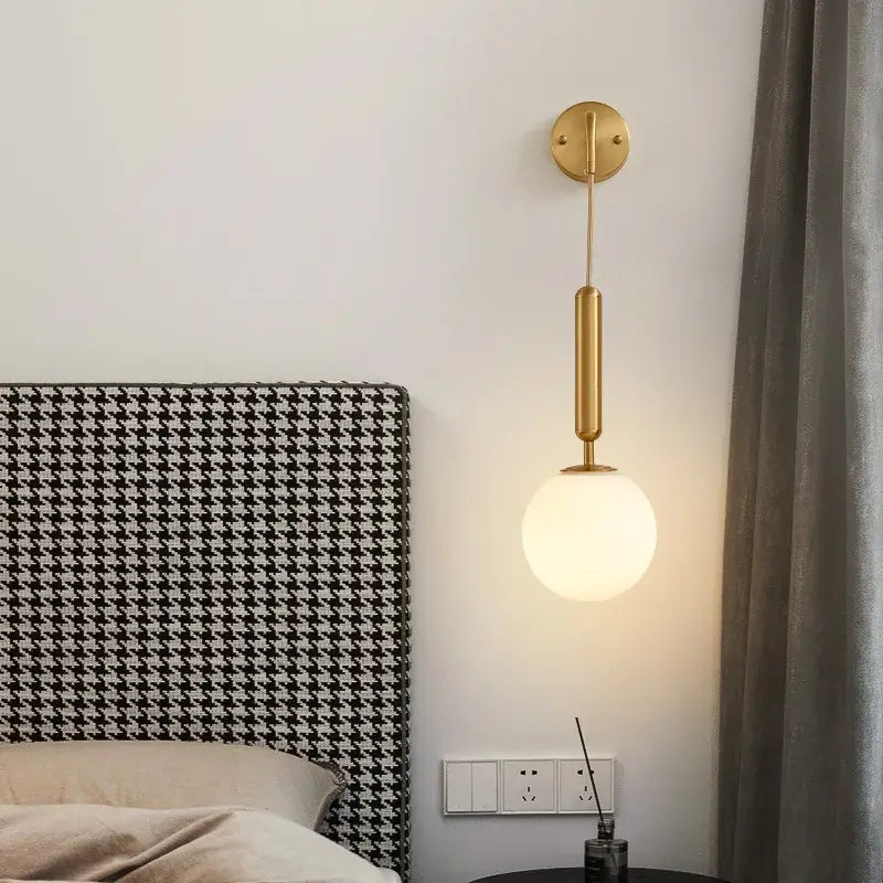 Gold Nordic 20cm Wall Sconce