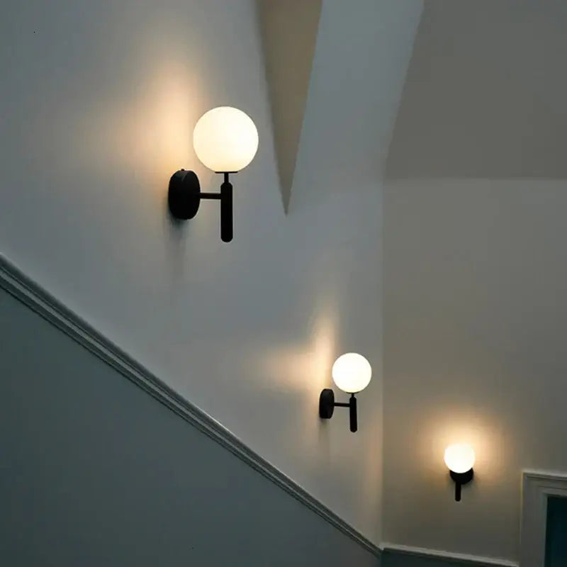 Gold Mirror Living Room Wall Sconce
