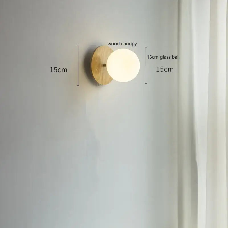 Gold Pull Chain Sconce