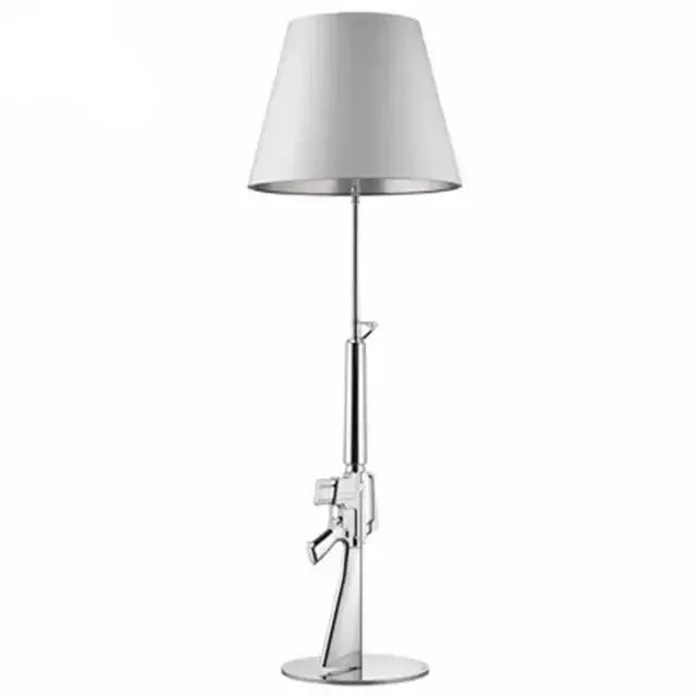 Gold Gun Floor Lamp