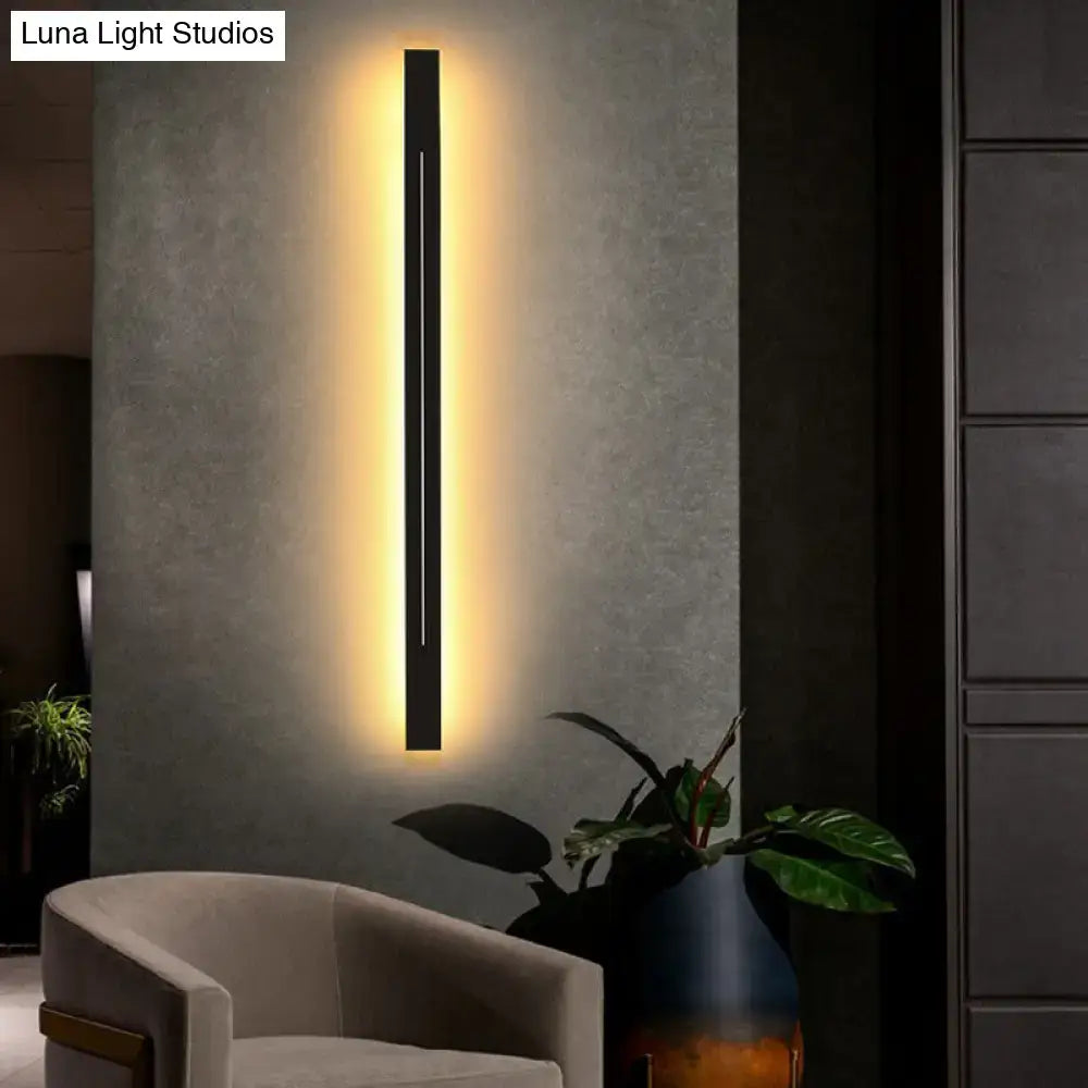 Gold Linear Wall Sconce