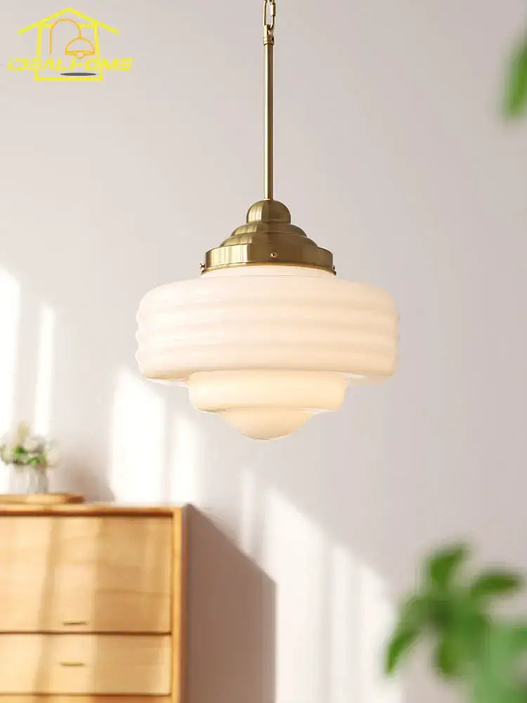 Gold Tiered Pendant Light