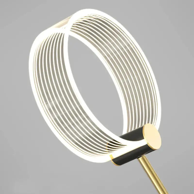 Brass Art Ring Pendant