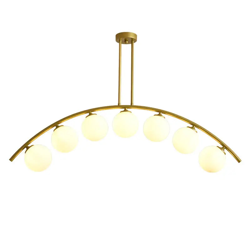 Gold Arched Ceiling Light