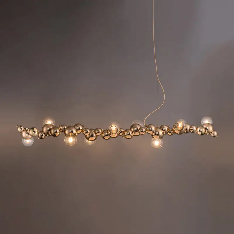 Gold Arched Ceiling Light