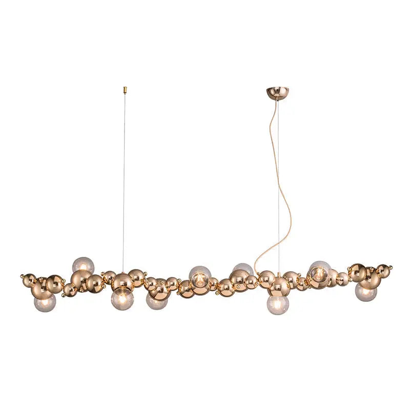 Gold Arched Ceiling Light